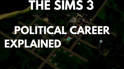sims 3 political career|The Sims 3 Political Career Explained .
